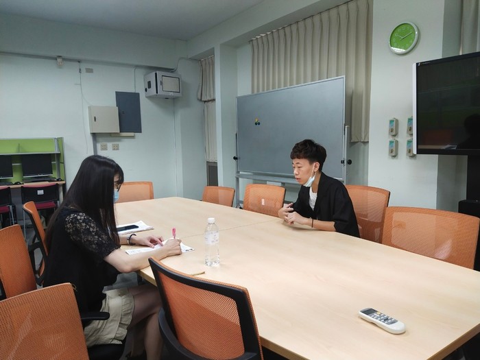 110年05月04日實習廠商面試圖片